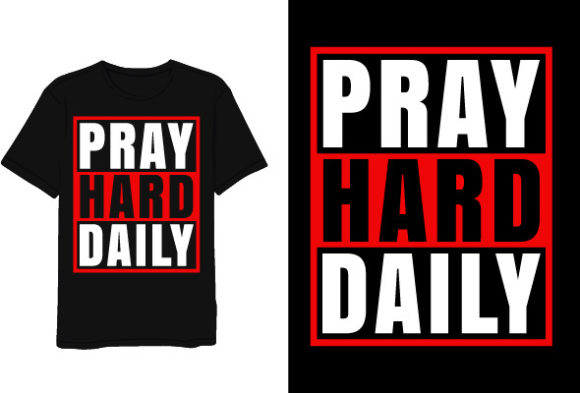 Christian T-shirt Typography Design: Graphics & T-Shirt Designs
