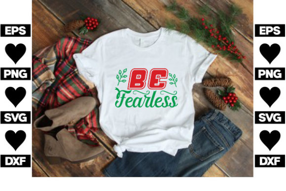 Christmas Jesus SVG Design: Be Fearless Graphics