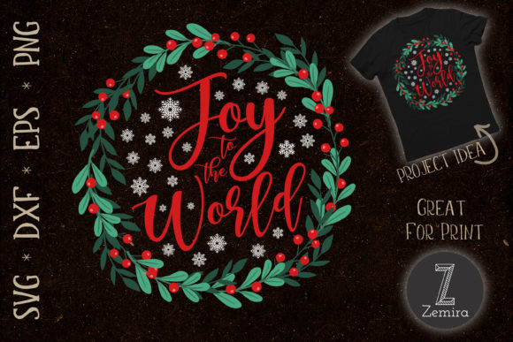 Joy to the World Christmas Jesus Birth Graphics